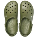 Crocs Crocband Army Green White - Görsel 4