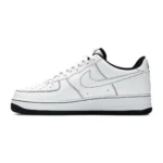 Nike Air Force 1 07 Stitch White Black - Görsel 3