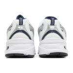 New Balance 530 White Silver Navy - Görsel 3
