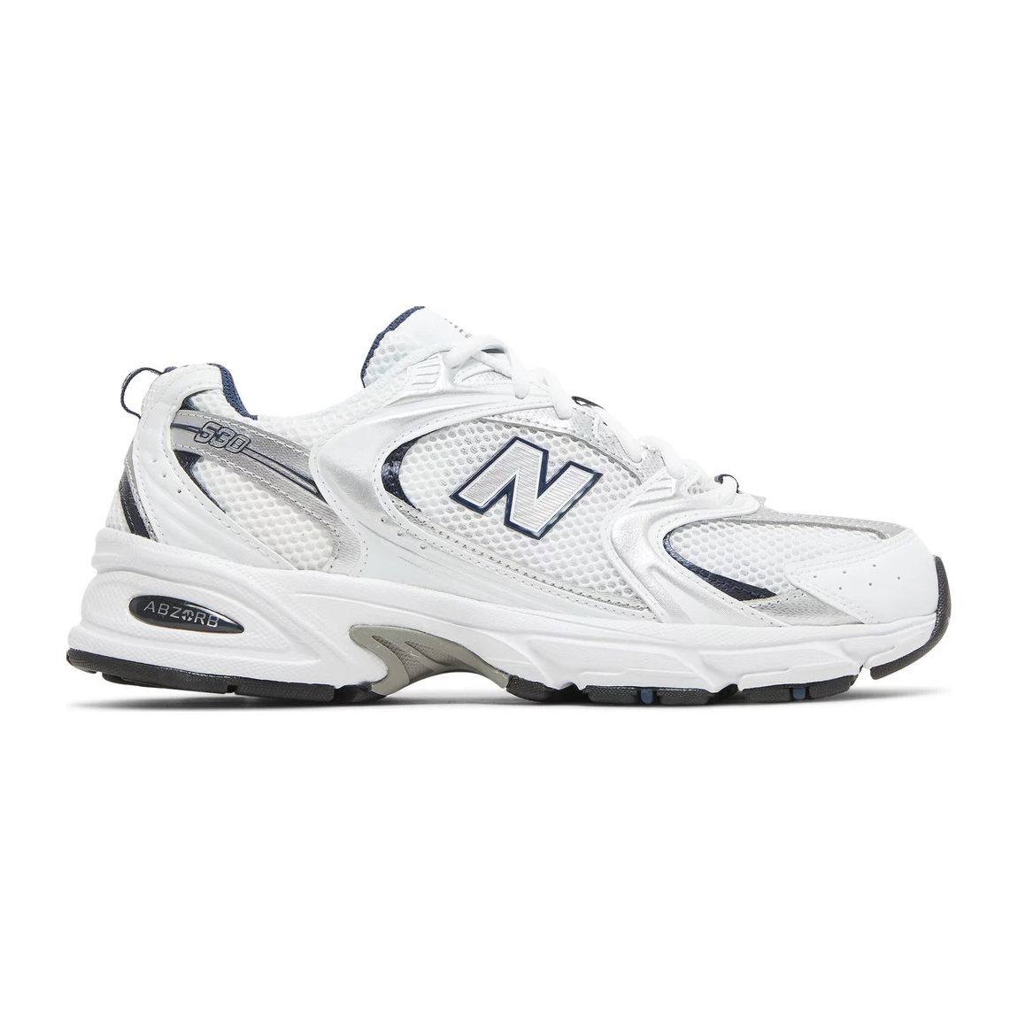 IMG_2795 New Balance 530 White Silver Navy - Görsel 1