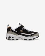 Skechers D'Lite K Black Gold