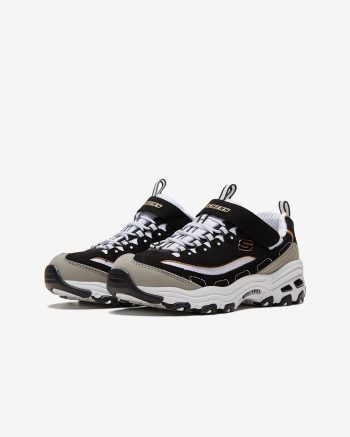 Skechers D'Lite K Black Gold - Görsel 3
